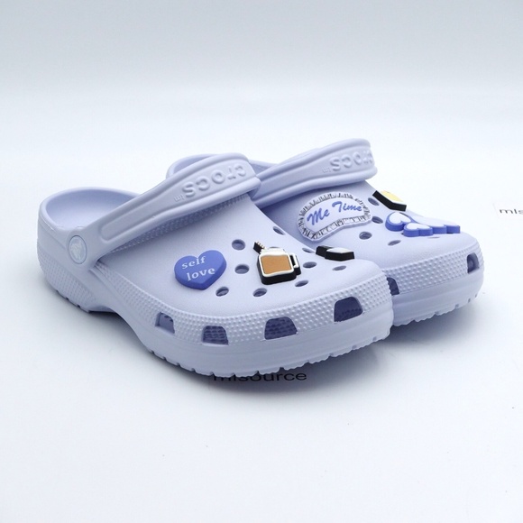 NEW Crocs Classic Clogs Self Care 209919-5AF Dreamscape - Picture 1 of 7